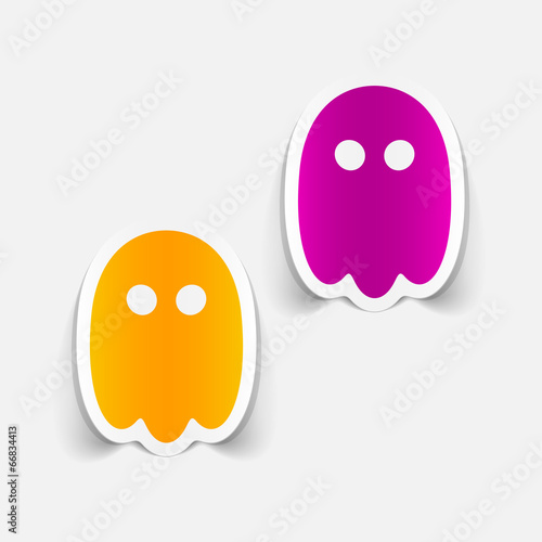 realistic design element: ghost