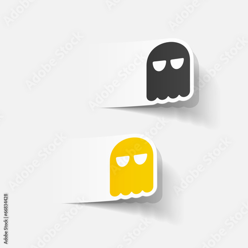 realistic design element: ghost