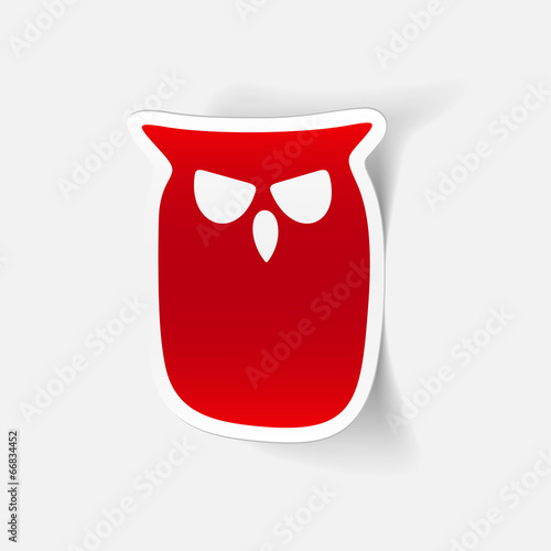 realistic design element: owl