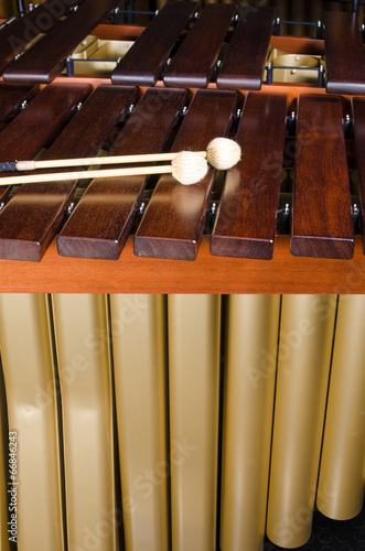 Marimba  keys and resonators