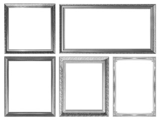 Silver picture frame