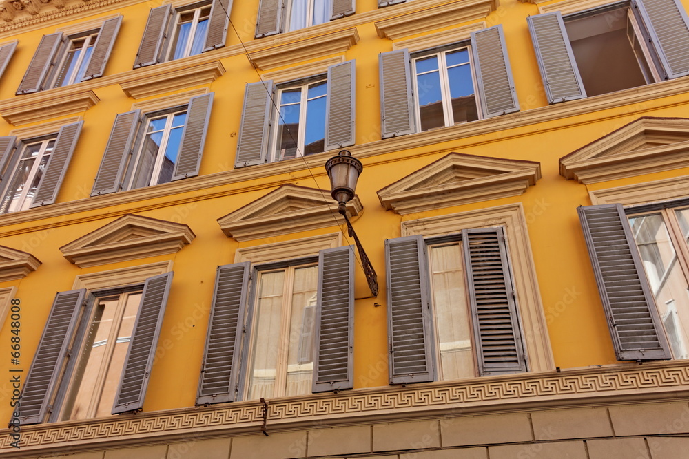Obraz premium Roma. Façades.