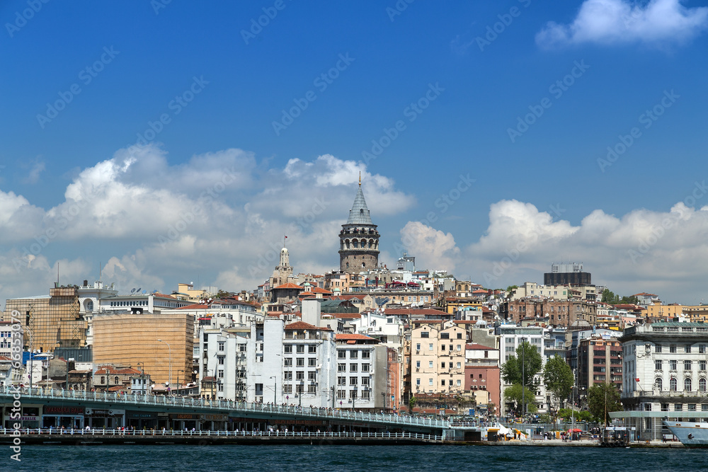 Galata tower, Istanbul in Turkey