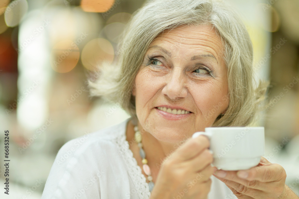 happy elderly woman happy elderly woman