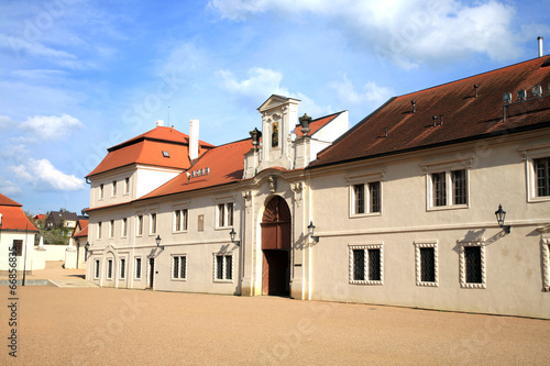 Old castle administrative buildings in Litomysl, Czech Republic