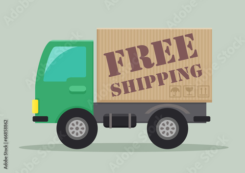 delivery truck free shipping