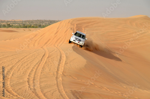 Jeep safari around Dubai; UAE