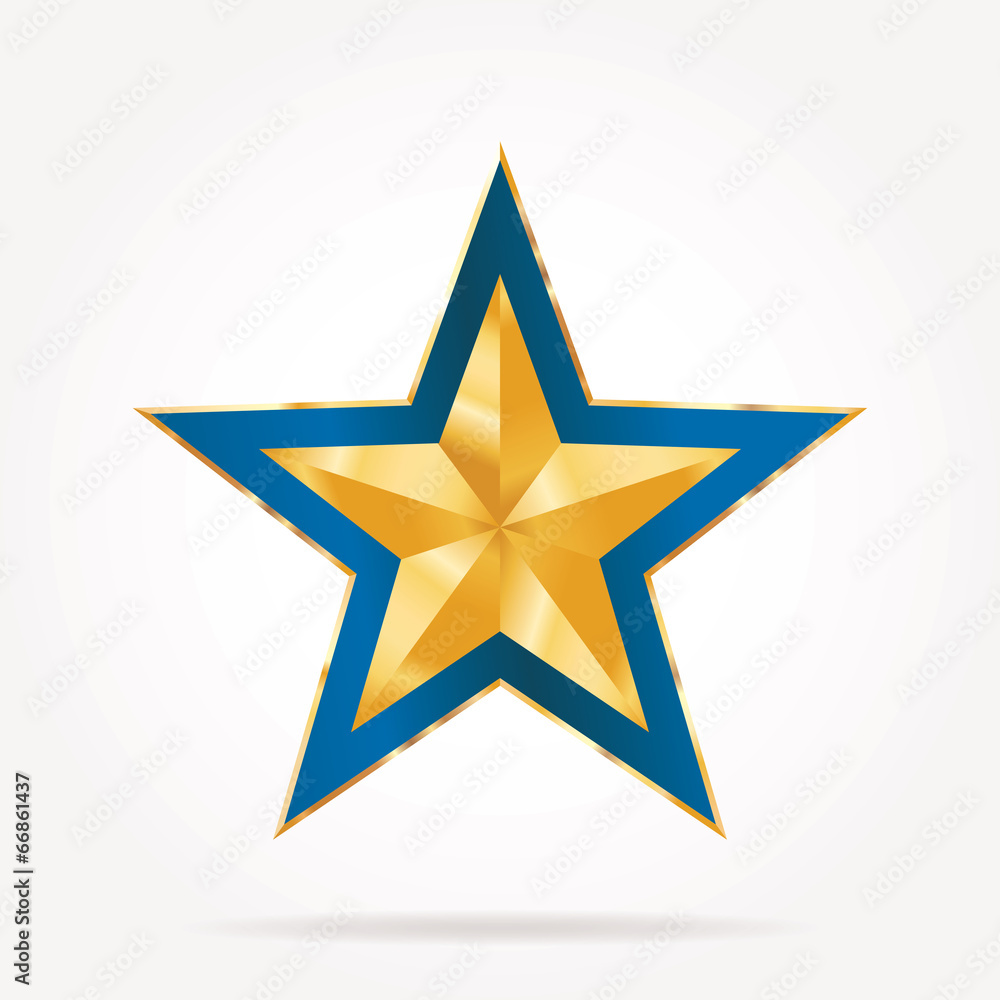 blue golden star blue golden star