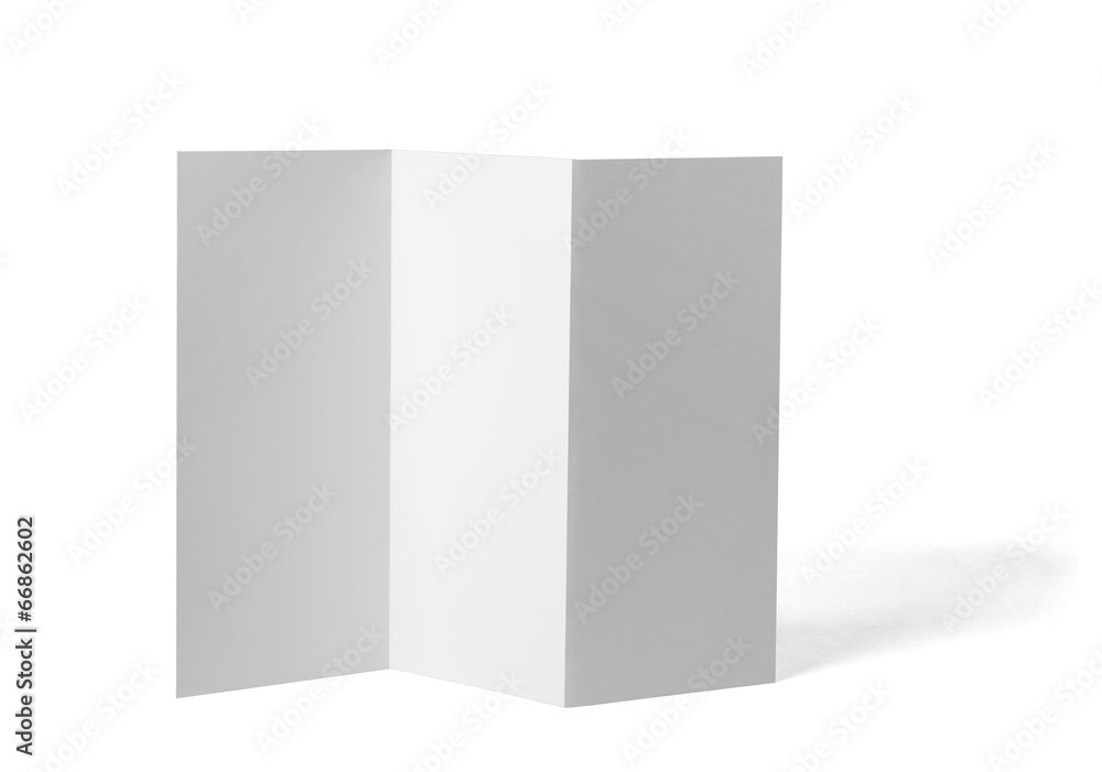folded leaflet white blank paper template book folded leaflet white blank paper template book