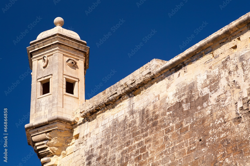 Fort St Michael Sentry Turret, Malta