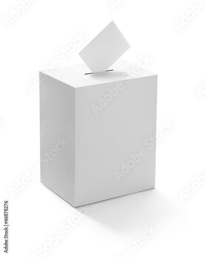 ballot box casting vote election photo