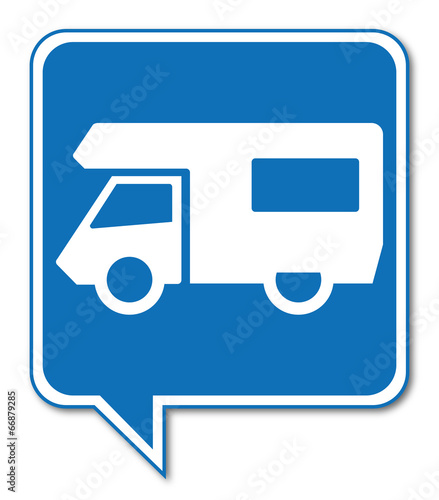 Logo camping car.
