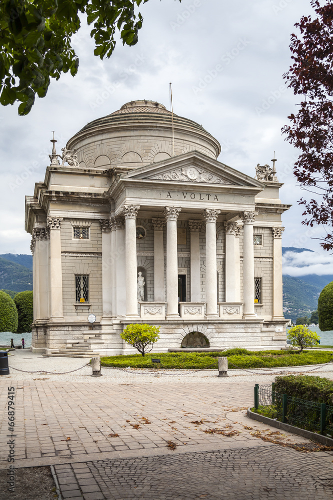 Obraz premium Volta museum in Como, Italy