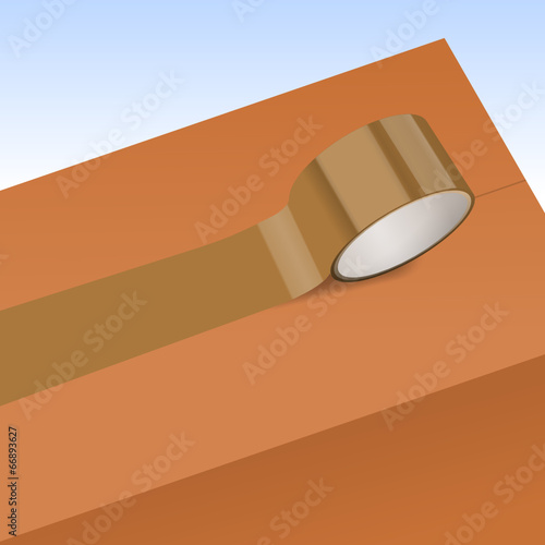 paketklebeband auf karton III