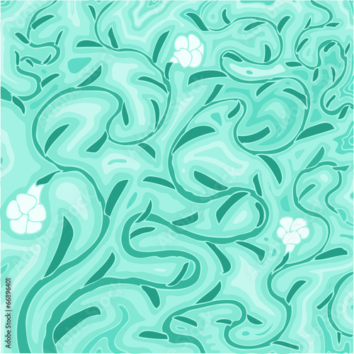 plants with flowers ornamental background. pattern