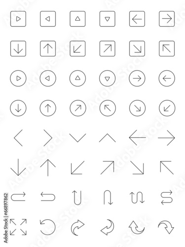 Arrows & Direction icons