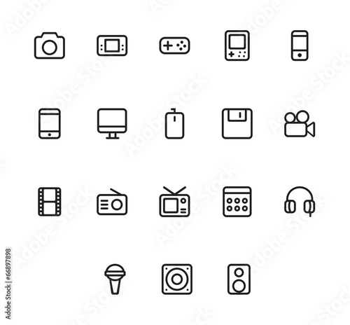 Tools icon set