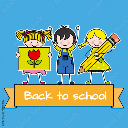 children back to school