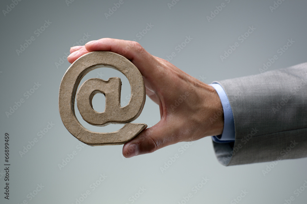 E-mail @ symbol E-mail @ symbol