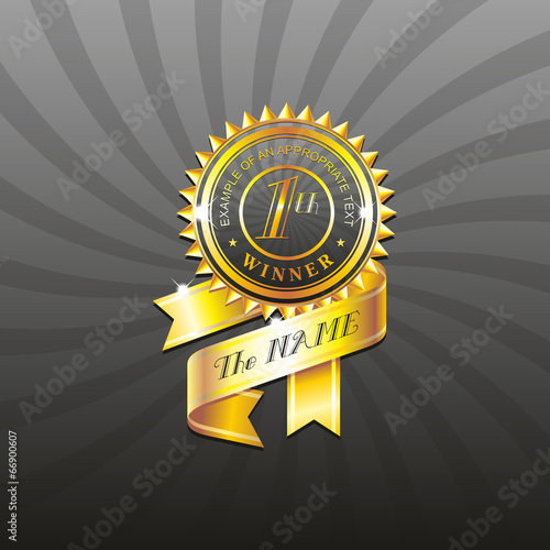 Golden award 1st place