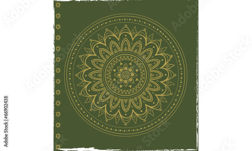 Indian circle ornament