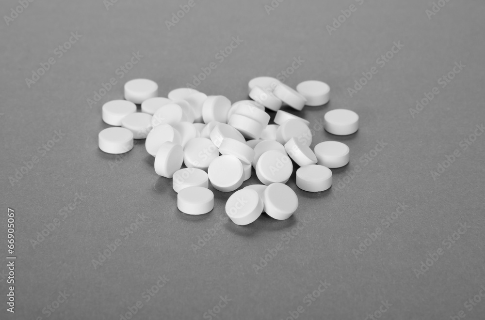 Hill of white tablets Hill of white tablets