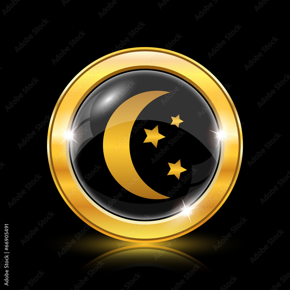 Moon icon Moon icon