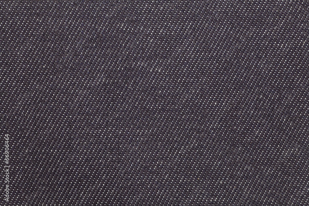 black canvas fabric texture background Stock Photo