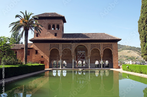Torre de las Damas in the Alhambra, Granada, Spain