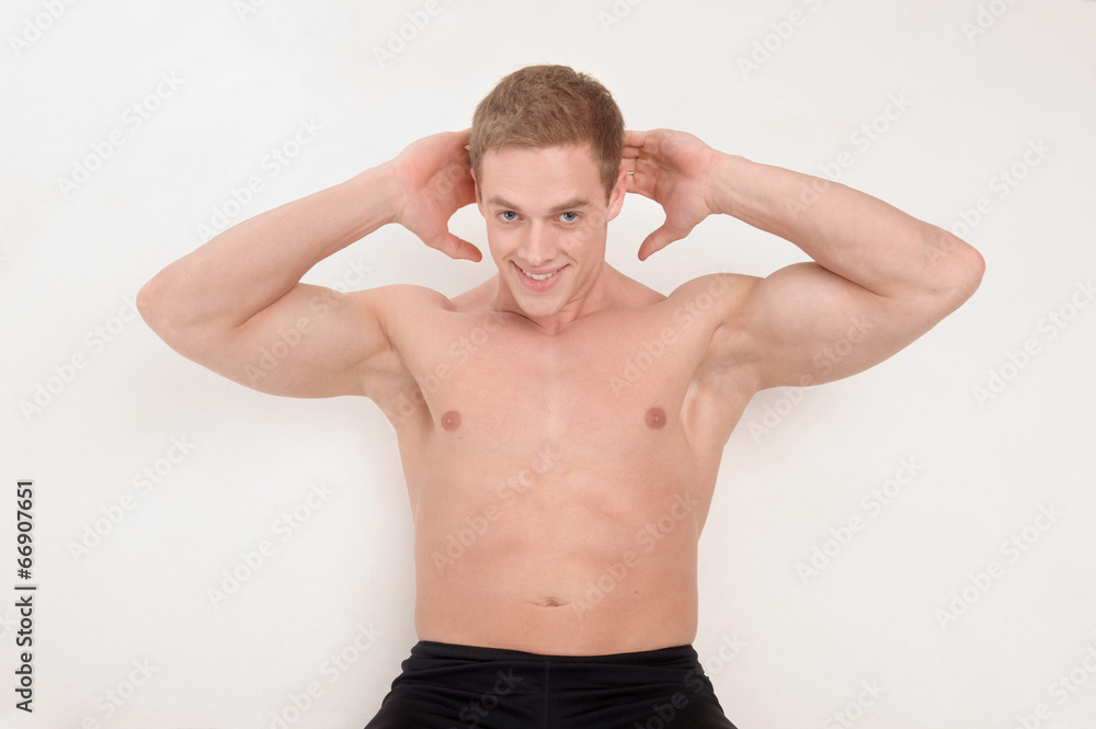 Fototapeta premium Sit-ups