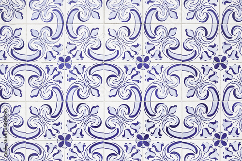 Typical old Lisbon tiles