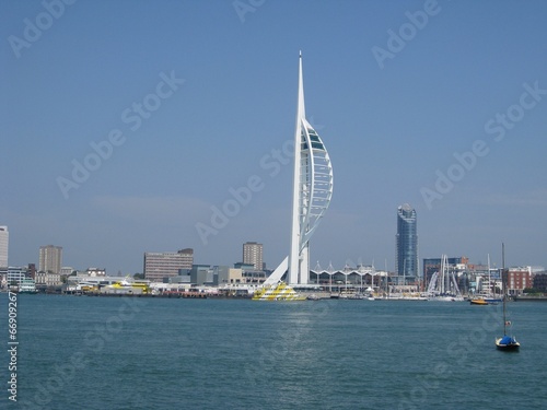 Obraz na plátně spinnaker tower at portsmouth, uk