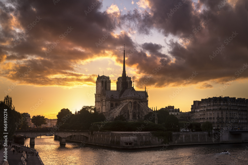 Fototapeta premium Notre dame de paris