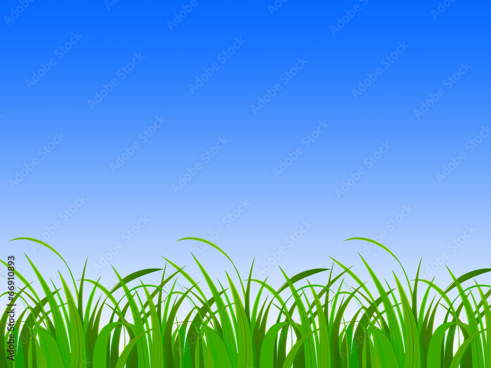 Fototapeta premium Horizon Background Means Vibrant Nature Or Environment.