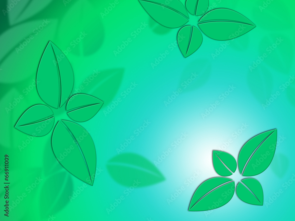 Fototapeta premium Fine Leaves Background Shows Natural Fall Beauty Or Decoration.
