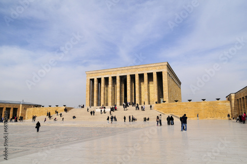 Ankara, Turkey - Mausoleum of Ataturk photo