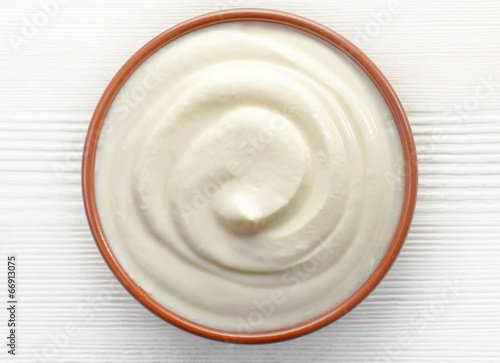 bowl of cream