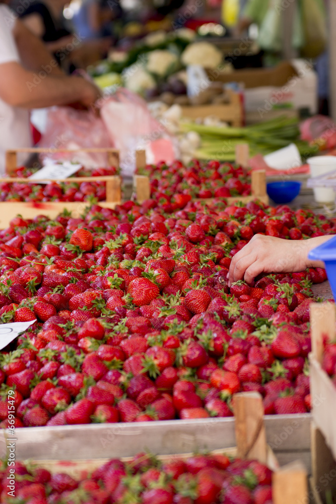 Erdbeeren vom Markt