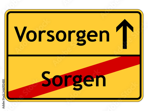 Vorsorgen