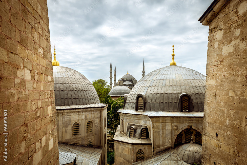 Backyard of Hagia Sophia