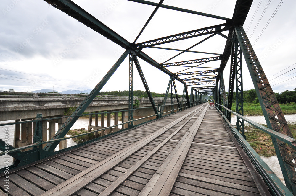 The old iron bridge