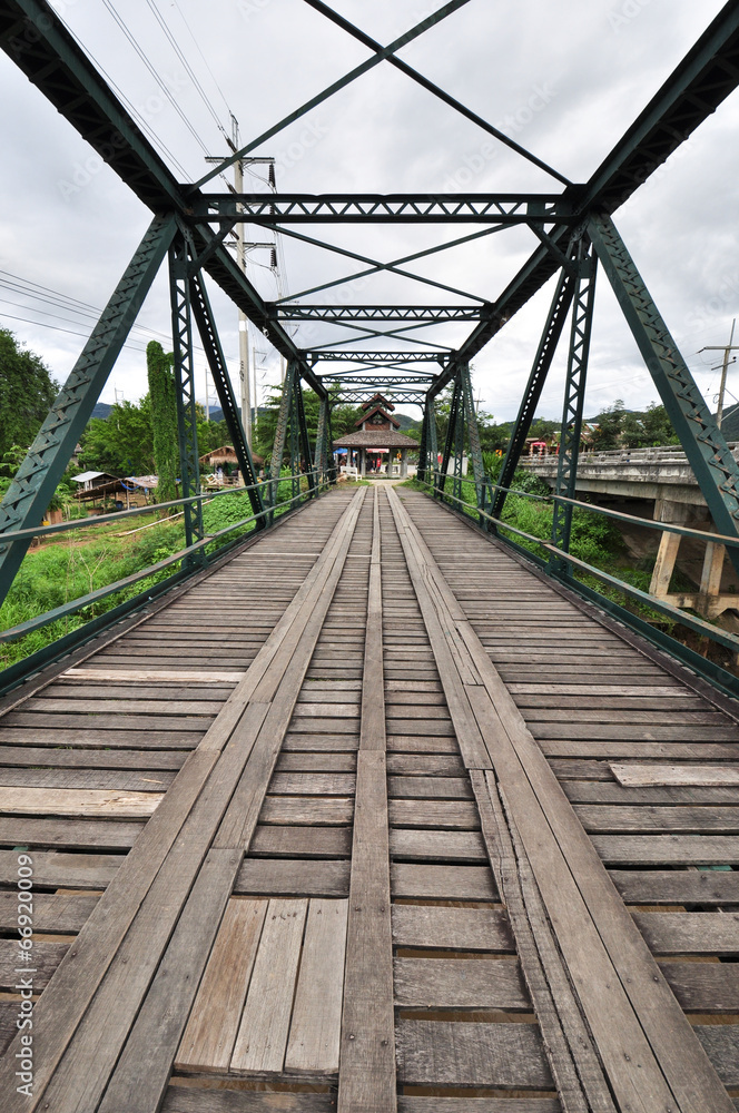 The old iron bridge
