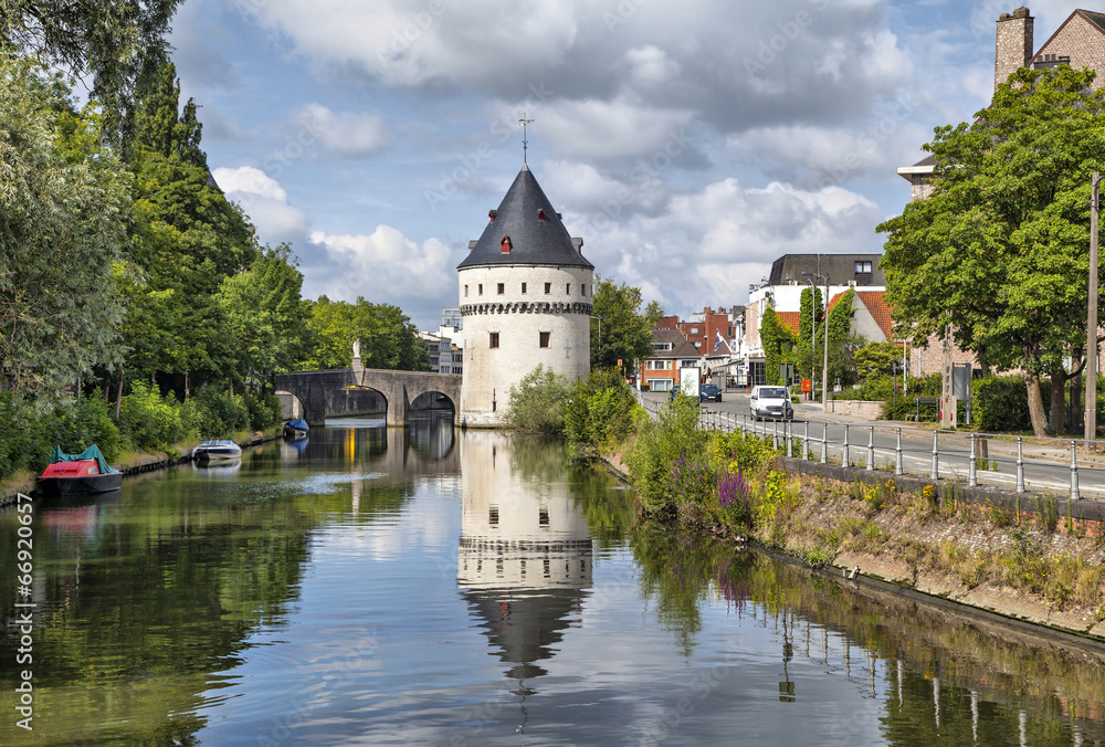 Medieval Broel Towers, Kortrijk