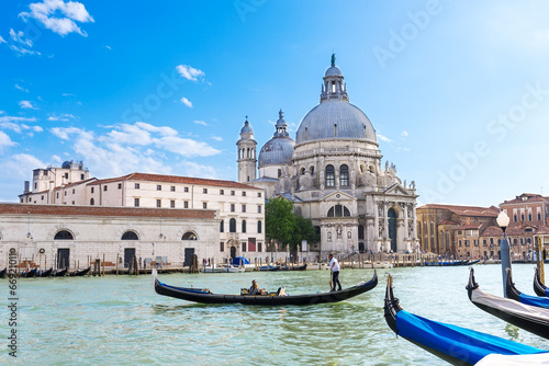 Canal Grande and Basilica di Santa Maria della Salute, Venice