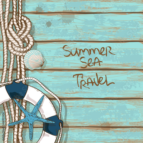 Boards of ship deck background