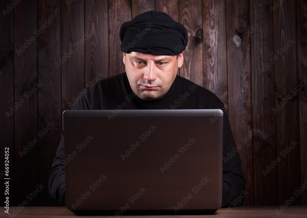 Hacker in a balaclava Hacker in a balaclava