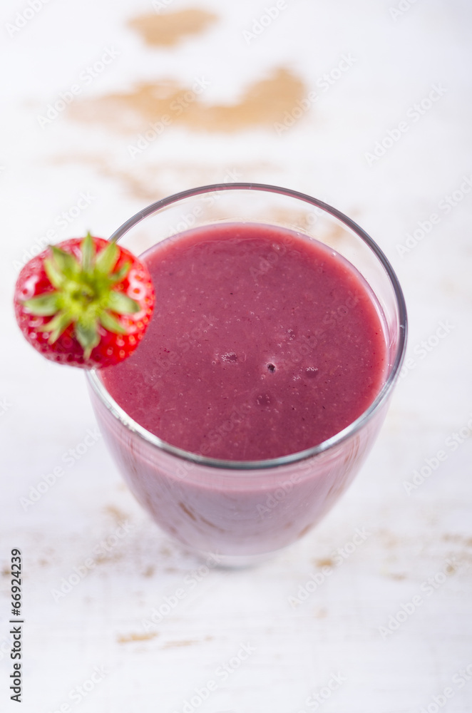 Smoothie, Erdbeeren, Erdbeersmoothie,getränk Smoothie, Erdbeeren, Erdbeersmoothie,getränk