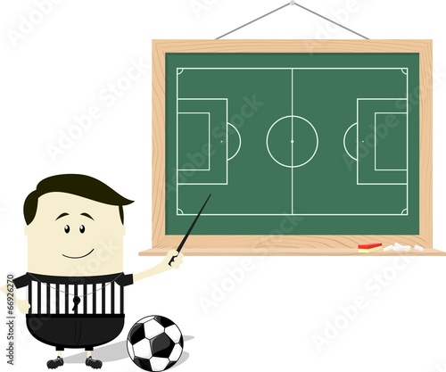 teaching soccer referee