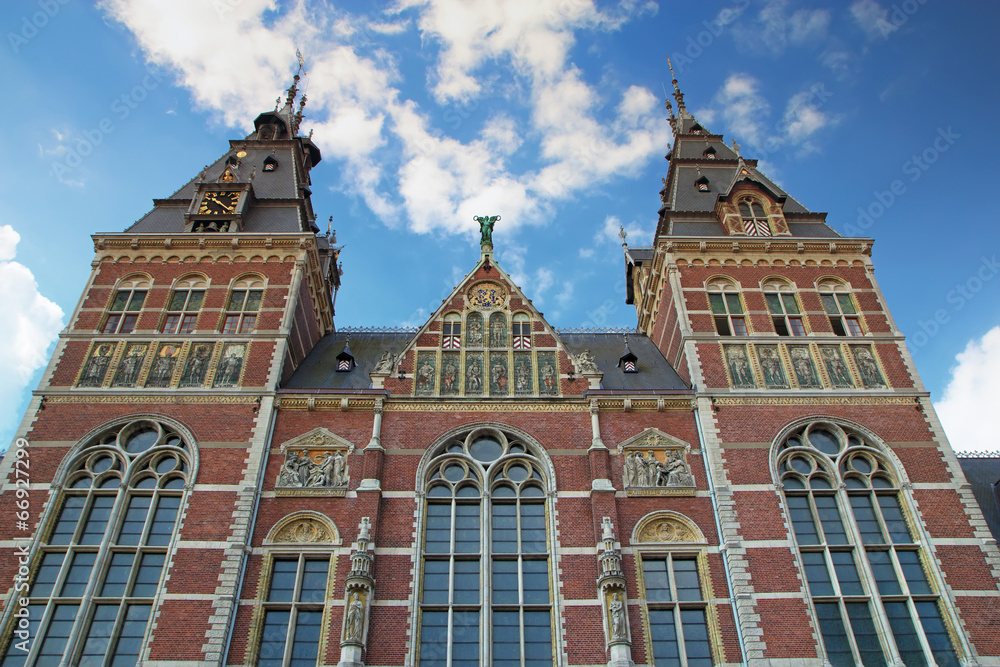 Obraz premium Rijksmuseum in Amsterdam