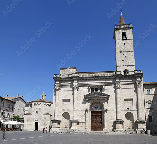 the Cathedral of St. Emidio -Ascoli Piceno, Italy